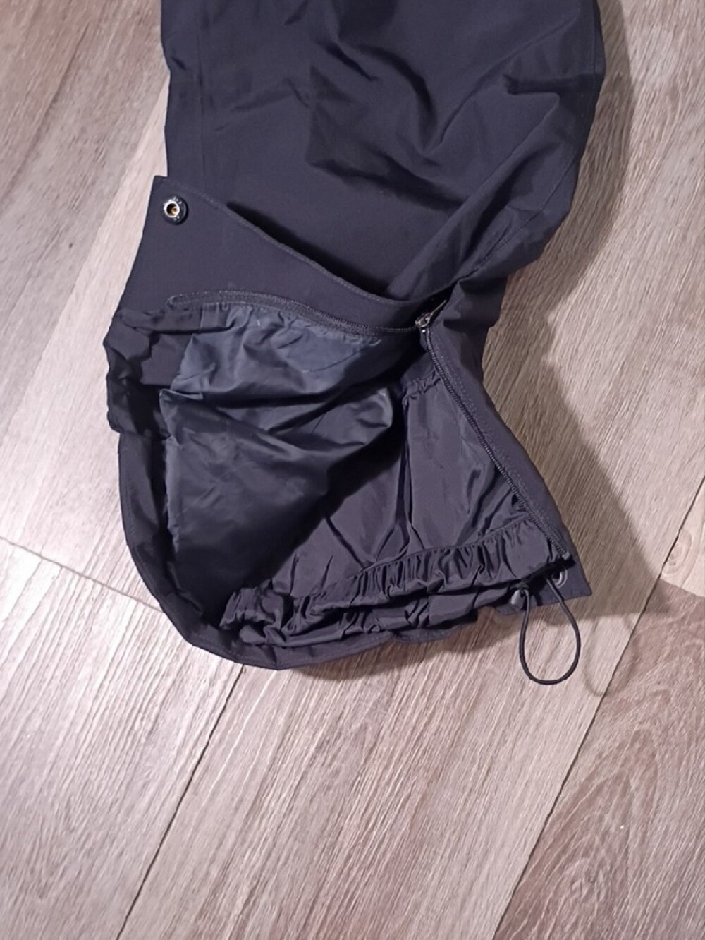 Marmot Black Cold And Rain Shell Pants with Logo Patch - Picture 9 of 14